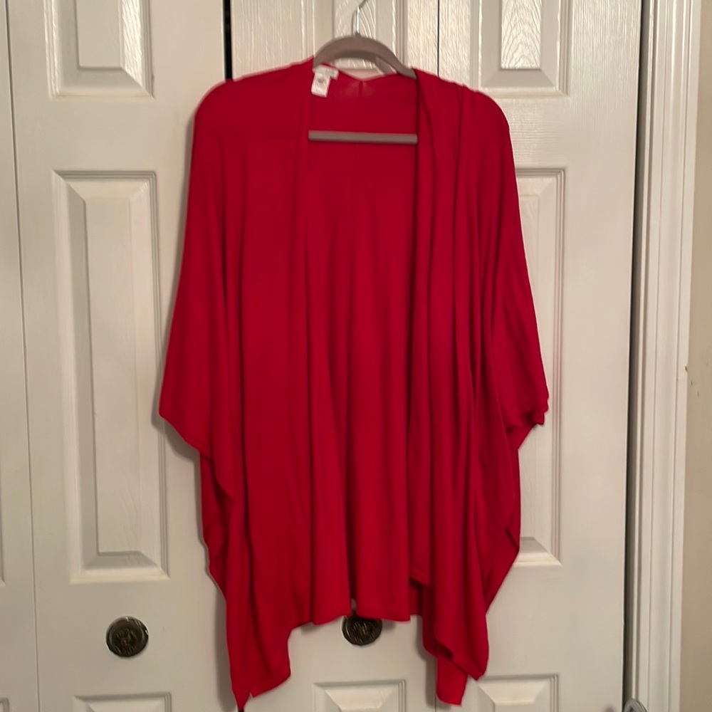 J Jill open sleeve cardigan/shawl